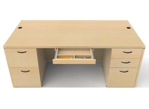 Cherryman Amber 66" Rectangular Desk