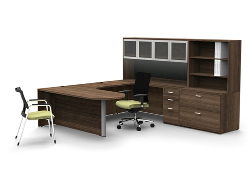 Cherryman Amber Series Contemporary Office Furniture Set