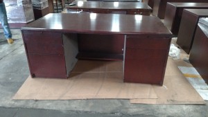 Bow Front Desk