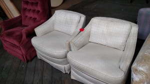 White Guest Chairs